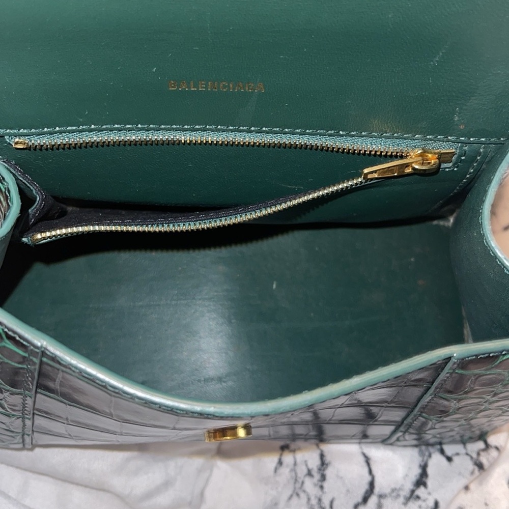 BALENCIAGA small Hourglass Top Handle Bag - Picture 4 of 6